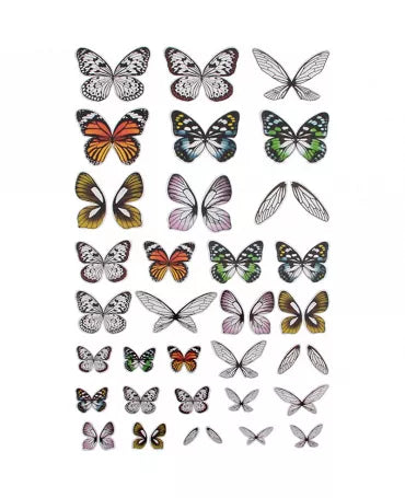 Tim Holtz Idea-ology Alas Transparentes 72pc 2