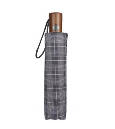 Paraguas de hombre plegable Cacharel estampado con puño recto y automático 2