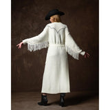 Cardigan largo country off white tailor made 1