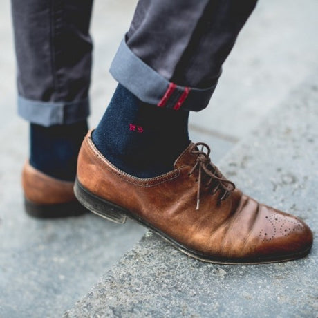 Calcetines licorice black billy belts 1