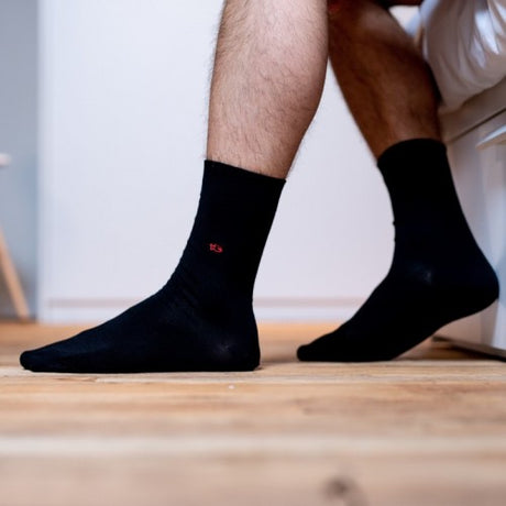 Calcetines licorice black billy belts 2