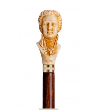 Bastón puño Mozart de resina 1