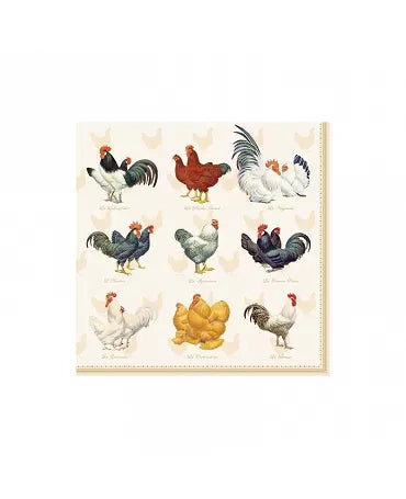 Servilletas WYANDOTTE CREAM 1