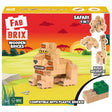 Bloques de madera safari 57 pzas fabbrix 1