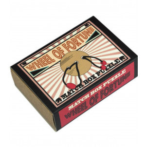 Matchbox puzzle wheel of fortune 1