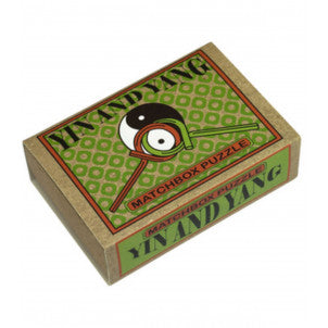 Matchbox puzzle yin and yang 1