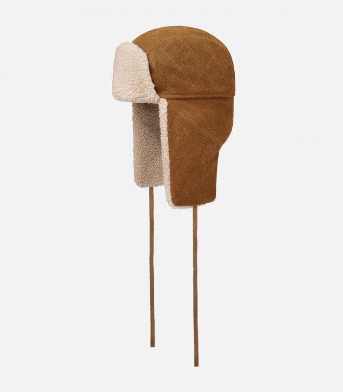 Gorra bomber cap calf split stetson 1