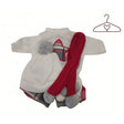Ropita para muñecas pantalon estrella roja v-38 llorens 1