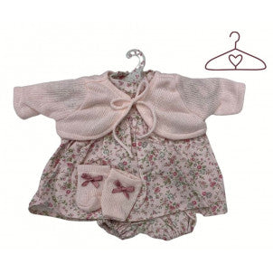 Ropita para muñecas rosas v-42 llorens 1