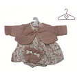 Ropita para muñecas flores primavera v-42 llorens 1