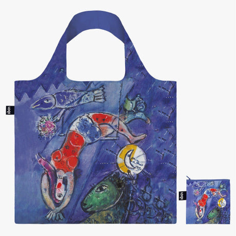 Bolsa reutilizable marc chagall the blue circus loqi 1