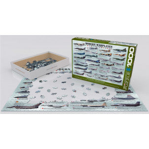 Puzzle aviones combate 1000 pz eurographics 1