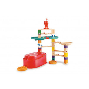 Circuito de canicas stack track bucket hape 1