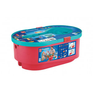 Circuito de canicas stack track bucket hape 2