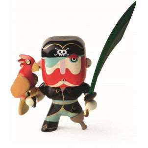 Arty toys pirata sam parrot djeco 1