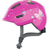 T45-50 casco smiley 3.0 pink butterfly abus 1