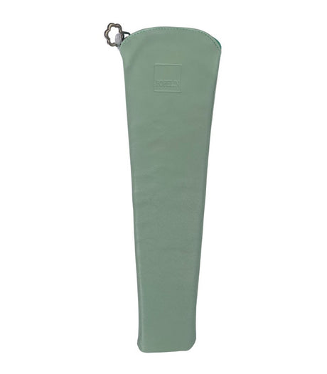 Funda abanico cremallera verde agua popelin 1