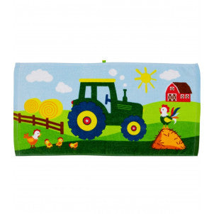 Toalla magica tractor little friends spiegelburg 2