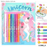 Libro de colorear con set de colores ylvi 1