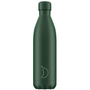 Botella inox. mate verde total 500ml chilly's 1