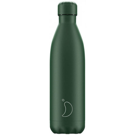 Botella inox. mate verde total 500ml chilly's 1