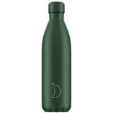 Botella inox. mate verde total 750ml chilly's 2