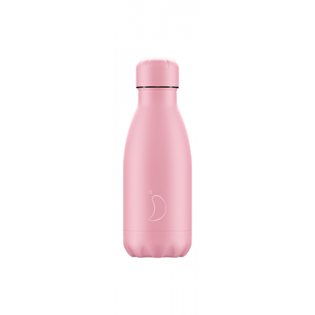 Botella inox. pastel rosa total 260ml chilly's 1