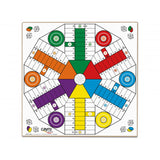 Tablero parchis madera 4 y 6 jugadores accesorios cayro 1