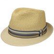 Sombrero trilby toyo azul stetson 1