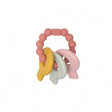Mordedor llavero silicona rosa little dutch 1