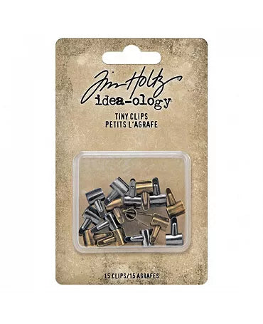 Tim Holtz Tiny Clips 15 ud 1