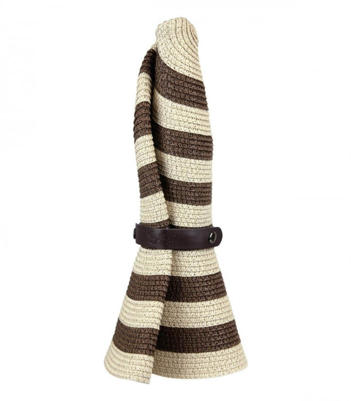 Sombrero marron rayas roll-n-.go 1