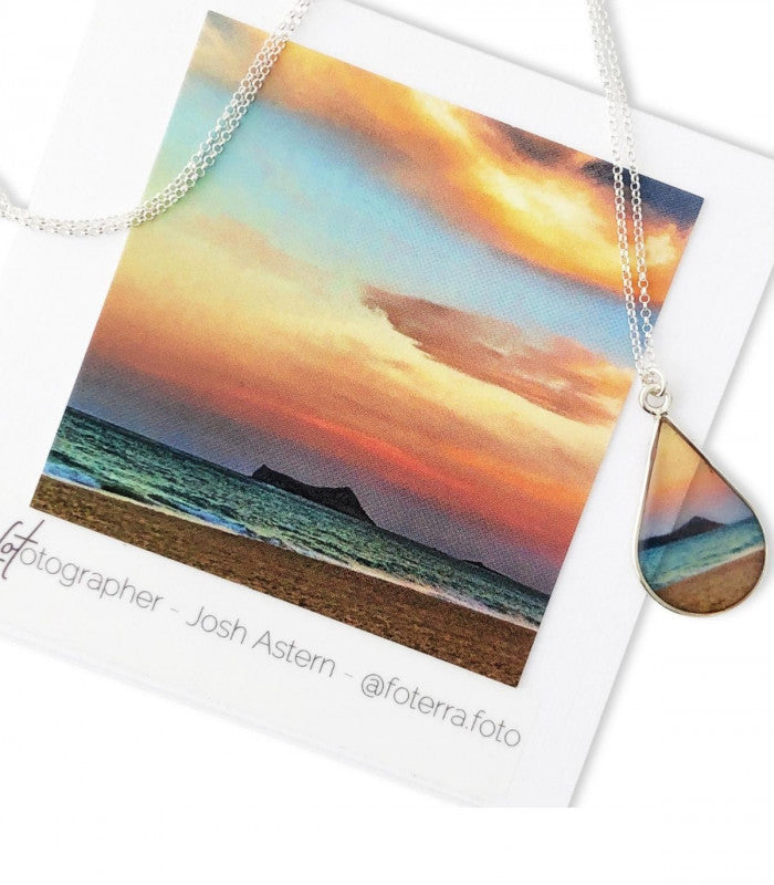 Collar lagrima sunset foterra 1