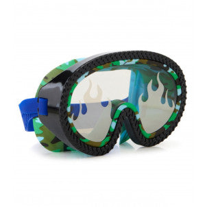 Mascara buceo car show engine blue bling2o 1