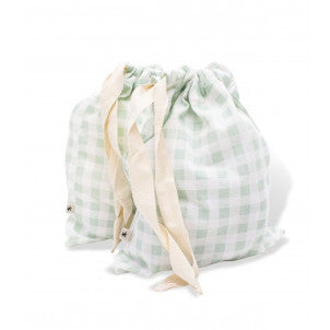 Pack 2 bolsas green vichy fundas bcn 1