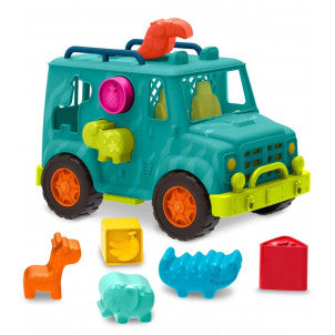 Jeep con animales rollin' b.toys 1