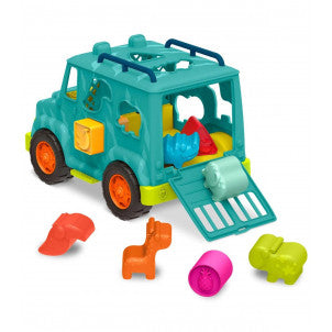 Jeep con animales rollin' b.toys 2
