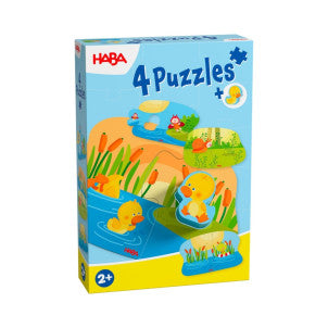 4 primeros puzzles crias de animales haba 1