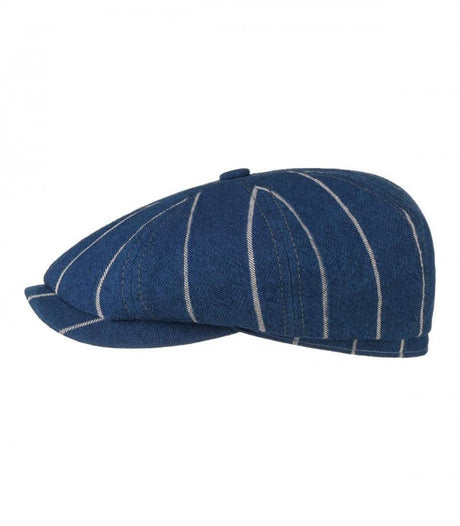 Gorra hatteras marino rayas stetson 1