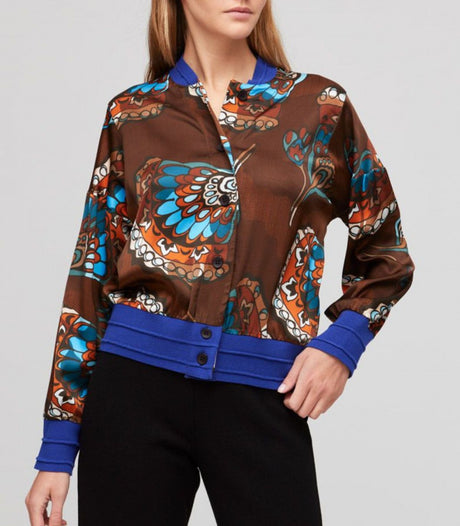 Chaqueta olivia marron aldo martins 1