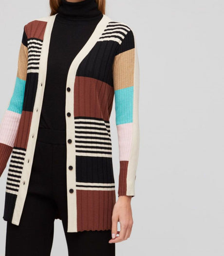 Chaqueta bianca marron aldo martins 1
