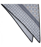 Fular cashmere logo grey codello 2