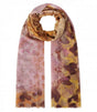 Fular digital mixed pattern rose codello 1