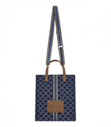 Bolso logo shopper high blue codello 1