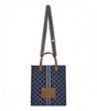 Bolso logo shopper high blue codello 1