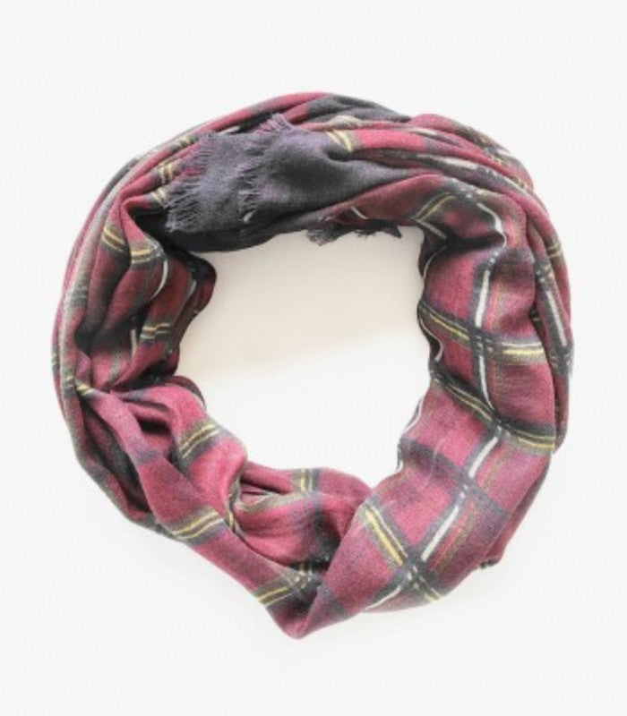 Fular abbacino edith burgundy 1