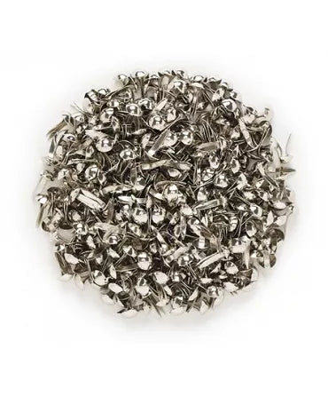Brads 20ud Redondos 5mm Plata 1