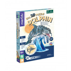 Eco 3d puzzle delfin mieredu 1