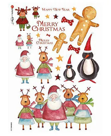 PAPEL ARROZ paperdesigns CHRISTMAS 0125 1