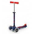 Patinete mini-micro deluxe led azul/rojo 1